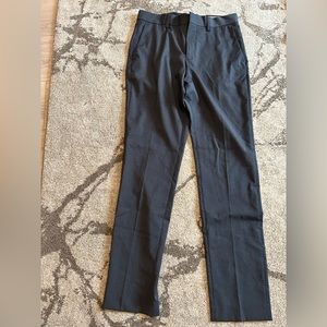 H&M slim fit dress pants in charcoal grey